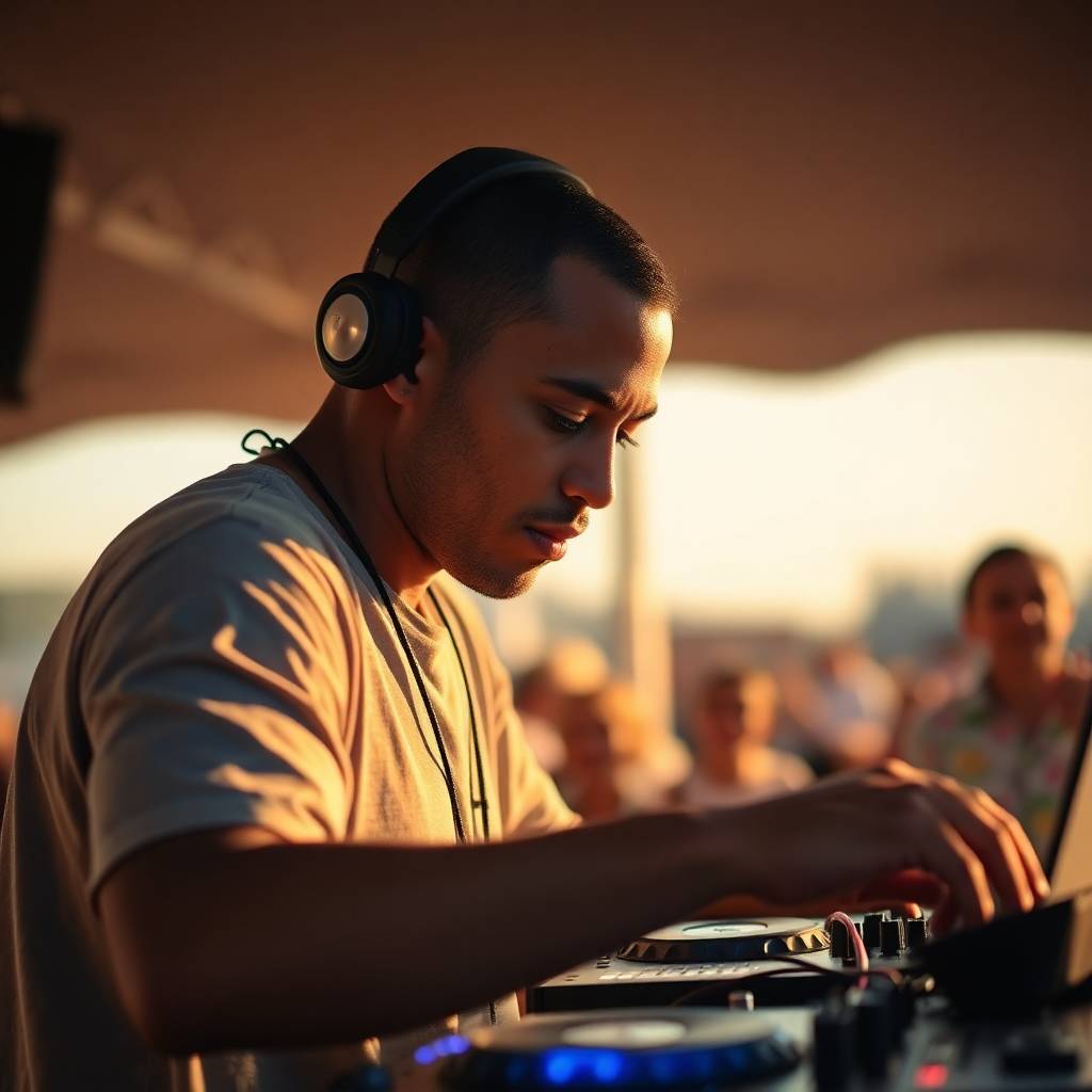 Mobile DJ taking QR code song requests with NoSongRequests.com